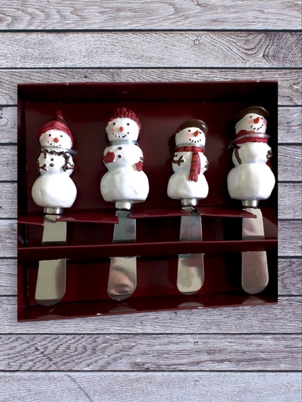 Warm Wishes Snowmen butter spreaders